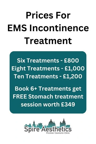 EMS Incontinence Treatment Prices West Bridgford