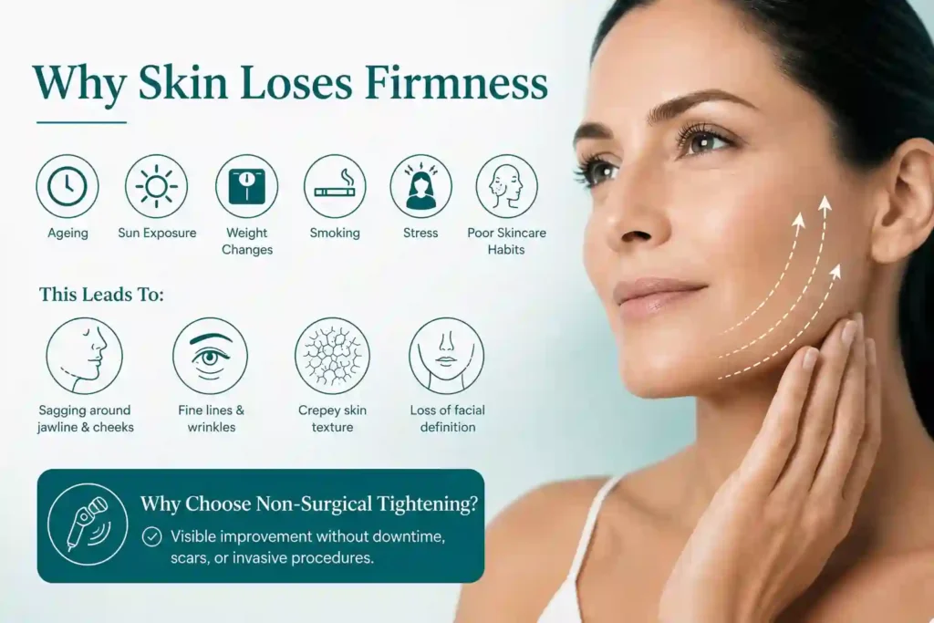 What Makes Skin Lose Firmness and Why Do People Seek Non-Surgical Tightening West Bridgford?