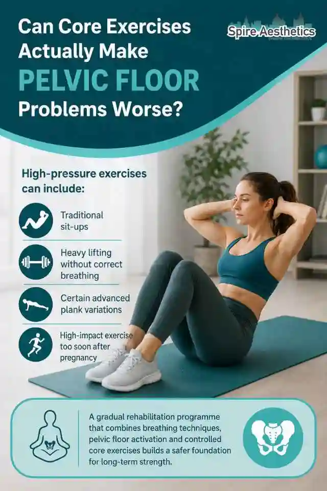 Can Strengthening Your Core Alone Actually Make Pelvic Floor Problems Worse West Bridgford?
